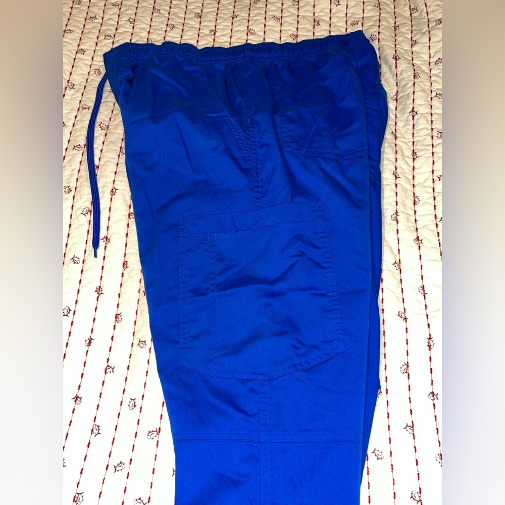 Barco Grey’s Anatomy Active Scrub Pants Royal Blue Men’s Medium